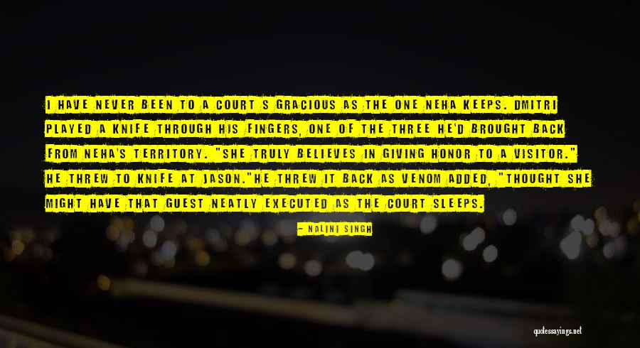 Deranger Vervoegen Quotes By Nalini Singh Deranger Vervoegen Quotes By Nalini Singh