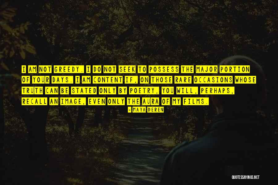Derdriu Rings Age Quotes By Maya Deren Derdriu Rings Age Quotes By Maya Deren