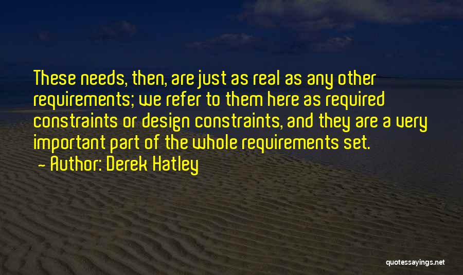 Derek Hatley Quotes 1028544