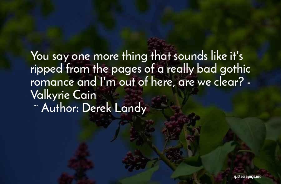 Derek Landy Quotes 126295