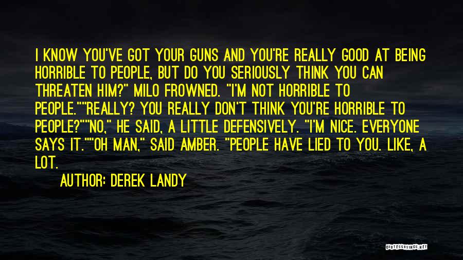 Derek Landy Quotes 912238