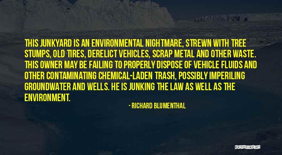 Derelict Quotes By Richard Blumenthal