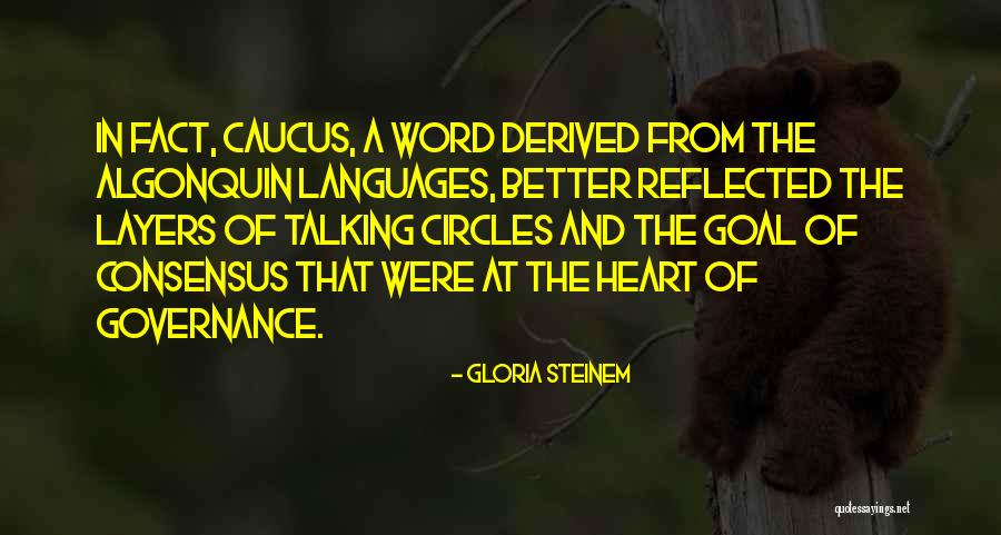 Derived Quotes By Gloria Steinem