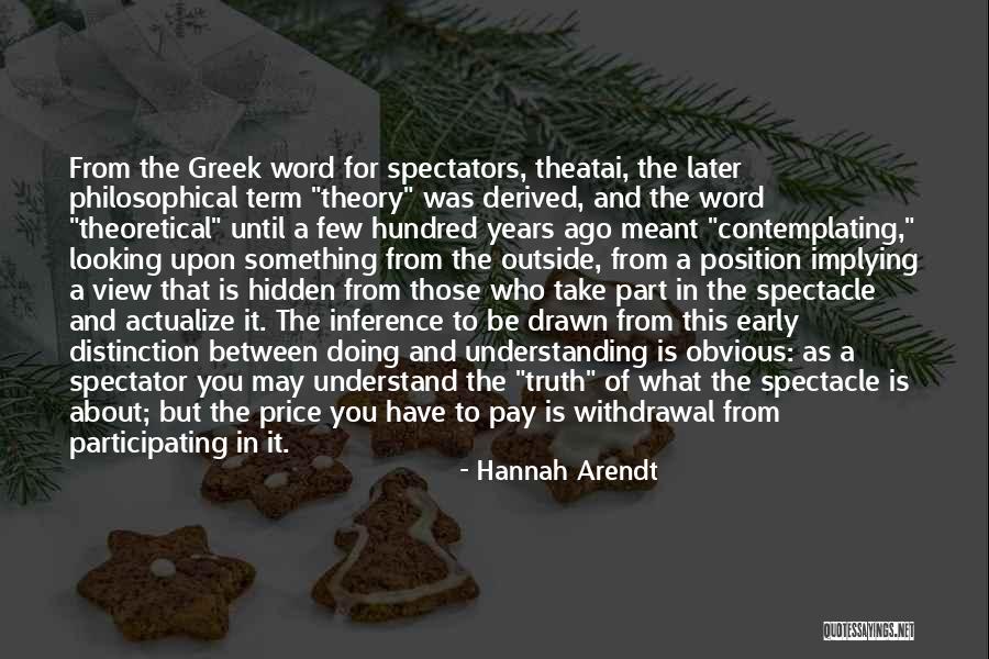 Derived Quotes By Hannah Arendt