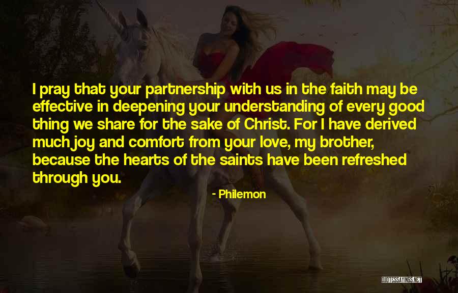 Derived Quotes By Philemon