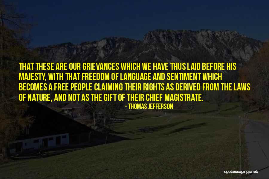 Derived Quotes By Thomas Jefferson