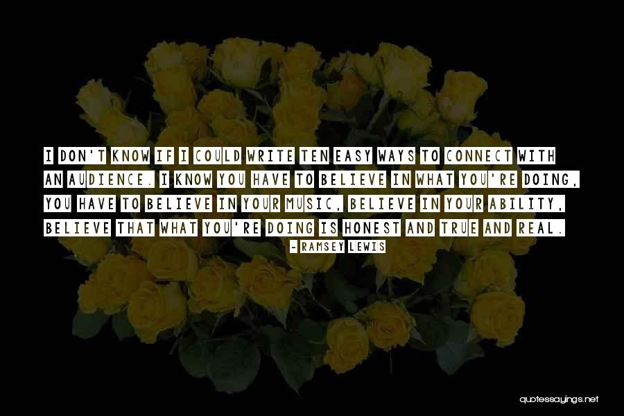 Derrek Ehrenreich Quotes By Ramsey Lewis Derrek Ehrenreich Quotes By Ramsey Lewis