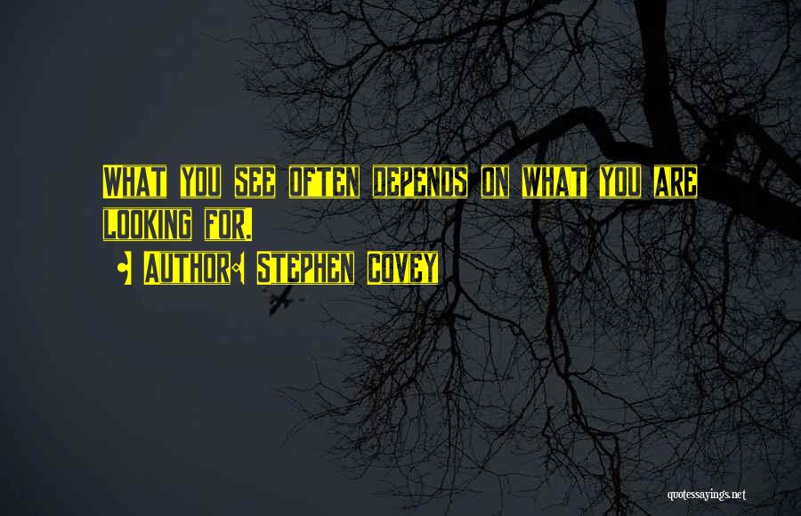 Derrek Ehrenreich Quotes By Stephen Covey