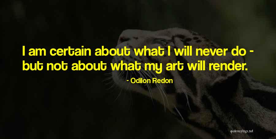 Derribado Quotes By Odilon Redon