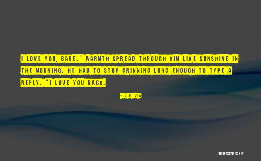 Derrica Barbee Quotes By A.E. Via Derrica Barbee Quotes By A.E. Via