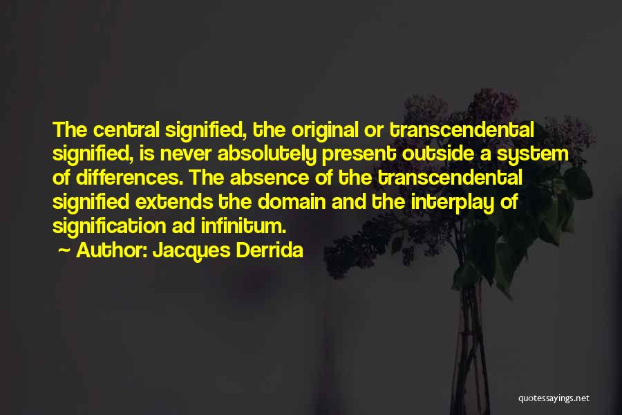 Derrida Postmodernism Quotes By Jacques Derrida