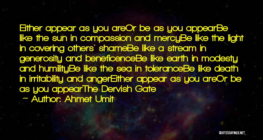 Dervish Quotes By Ahmet Umit