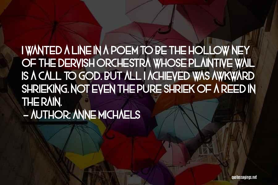 Dervish Quotes By Anne Michaels