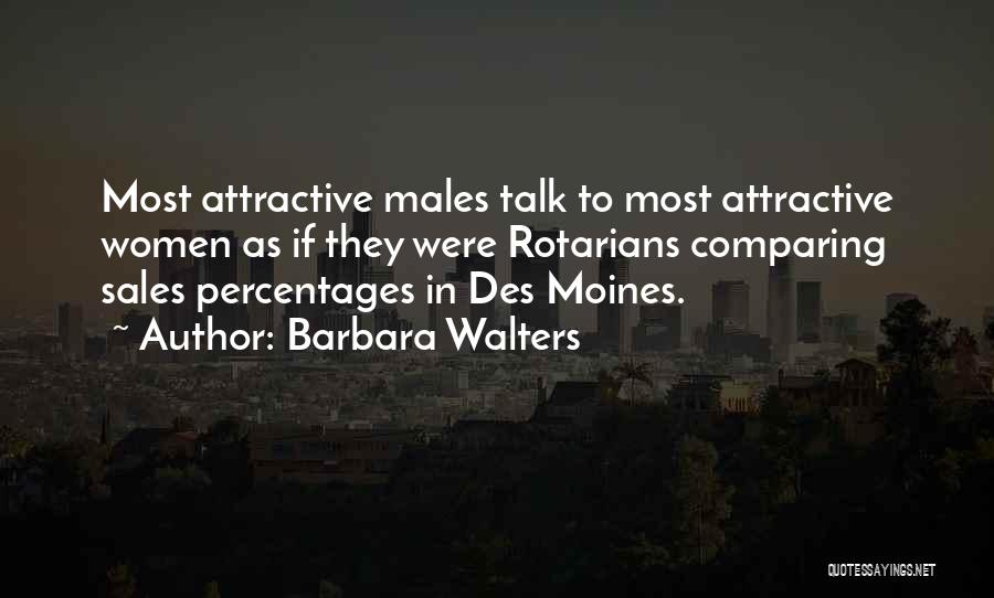 Des Moines Quotes By Barbara Walters