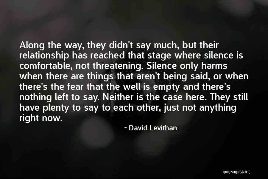 Desaliento Espiritual Quotes By David Levithan Desaliento Espiritual Quotes By David Levithan