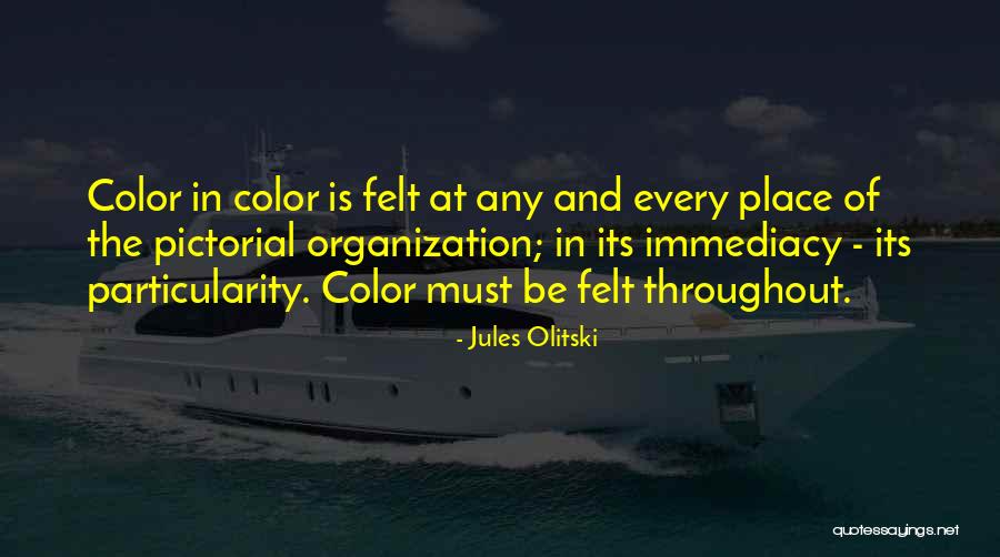 Desalinate Quotes By Jules Olitski Desalinate Quotes By Jules Olitski