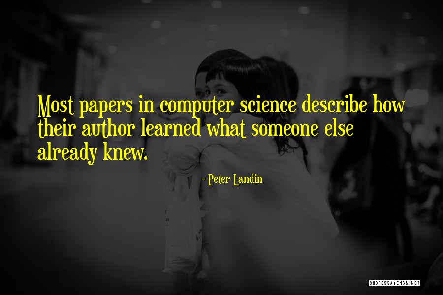 Desana Quotes By Peter Landin Desana Quotes By Peter Landin