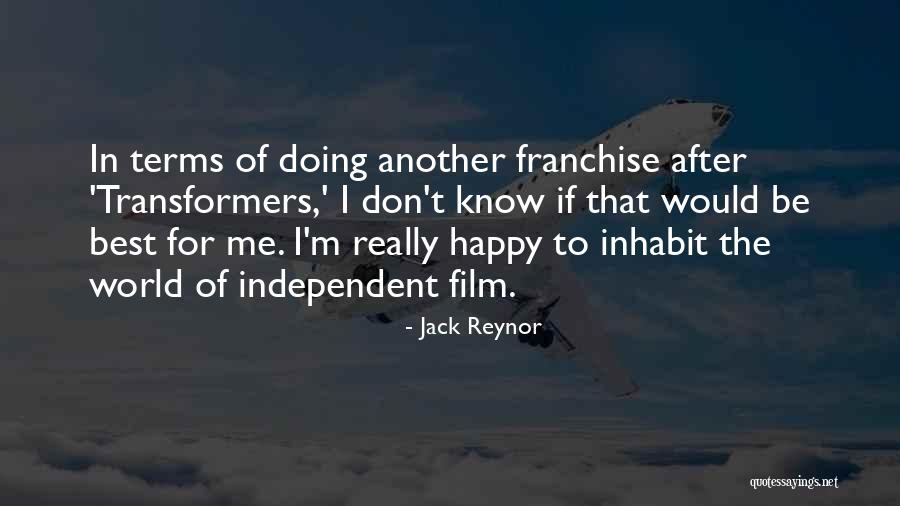 Desbaratame Quotes By Jack Reynor