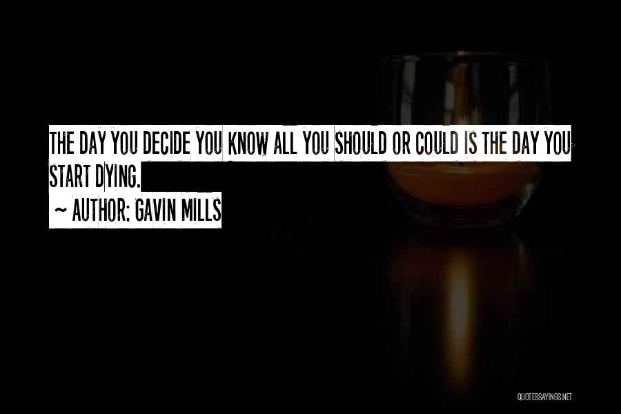 Descarregadores Quotes By Gavin Mills