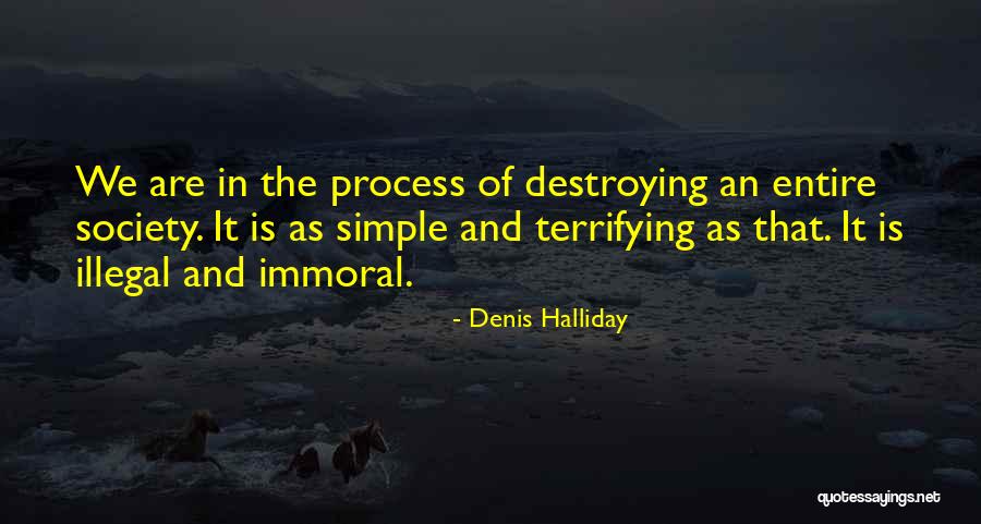 Descartar En Quotes By Denis Halliday Descartar En Quotes By Denis Halliday