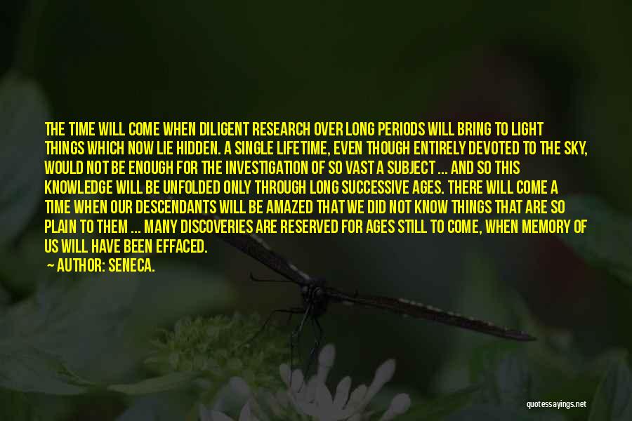 Descendants Quotes By Seneca.