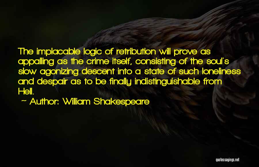 Descent Into Hell Quotes By William Shakespeare