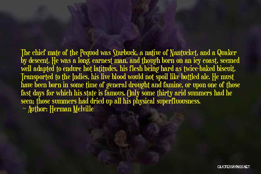Descent Man Quotes By Herman Melville