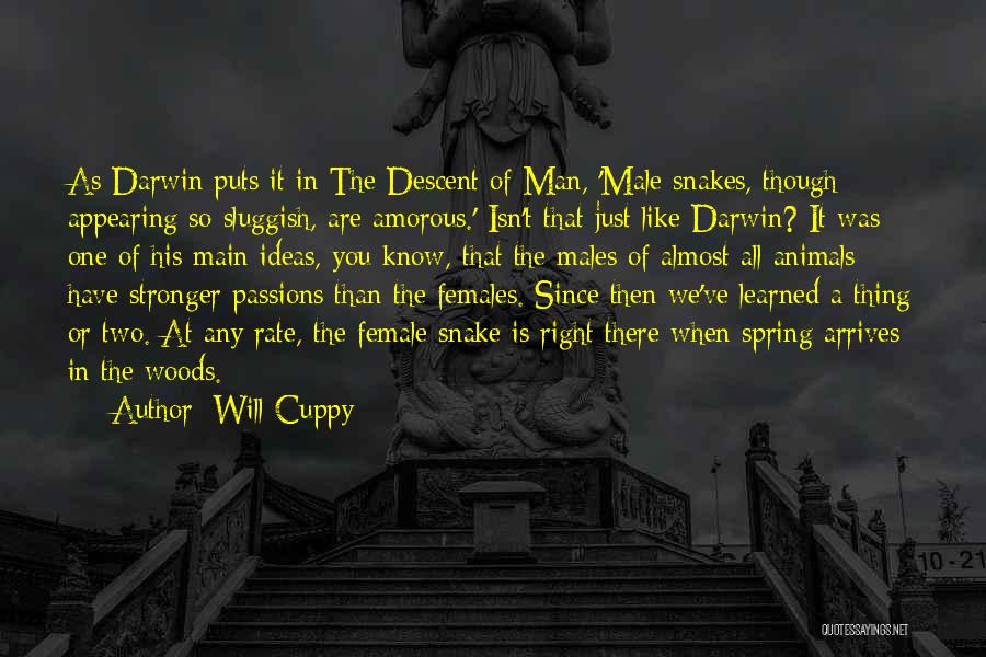 Descent Man Quotes By Will Cuppy