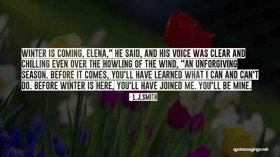 Desconfiado Quotes By L.J.Smith Desconfiado Quotes By L.J.Smith
