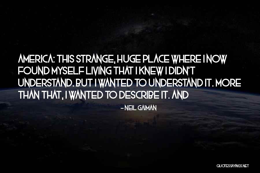 Describe Myself Quotes By Neil Gaiman