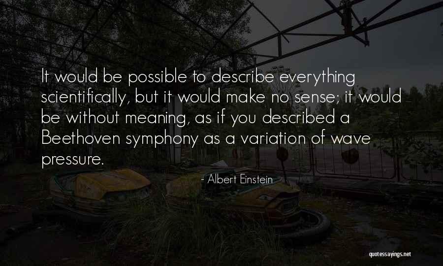 Describe Quotes By Albert Einstein