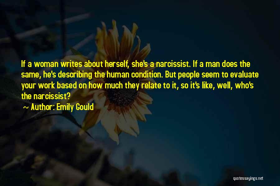 Describing A Woman Quotes By Emily Gould