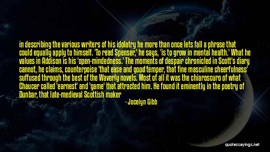 Describing Him Quotes By Jocelyn Gibb