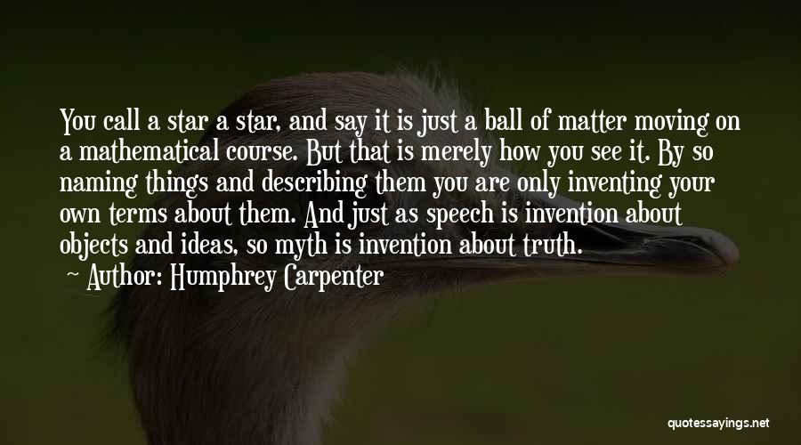 Describing Quotes By Humphrey Carpenter