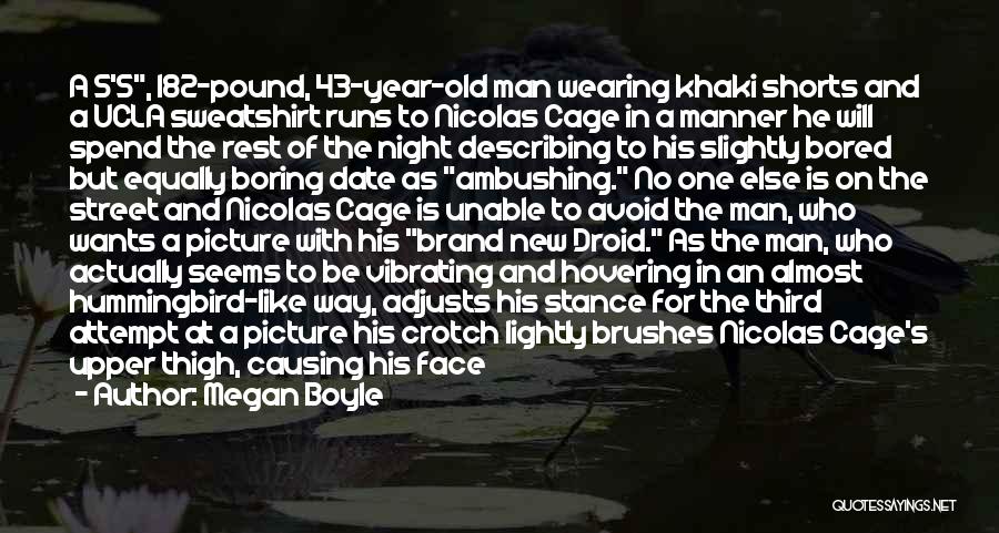 Describing Quotes By Megan Boyle