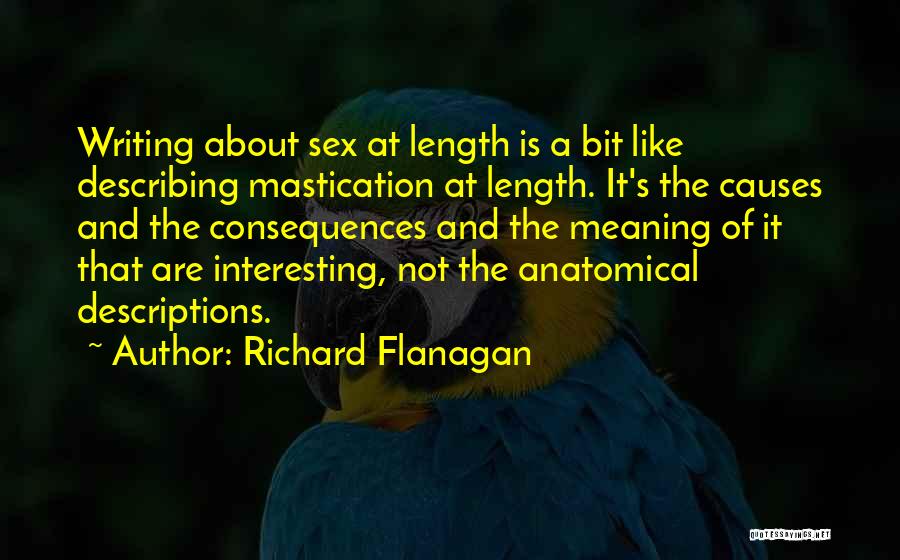 Describing Quotes By Richard Flanagan