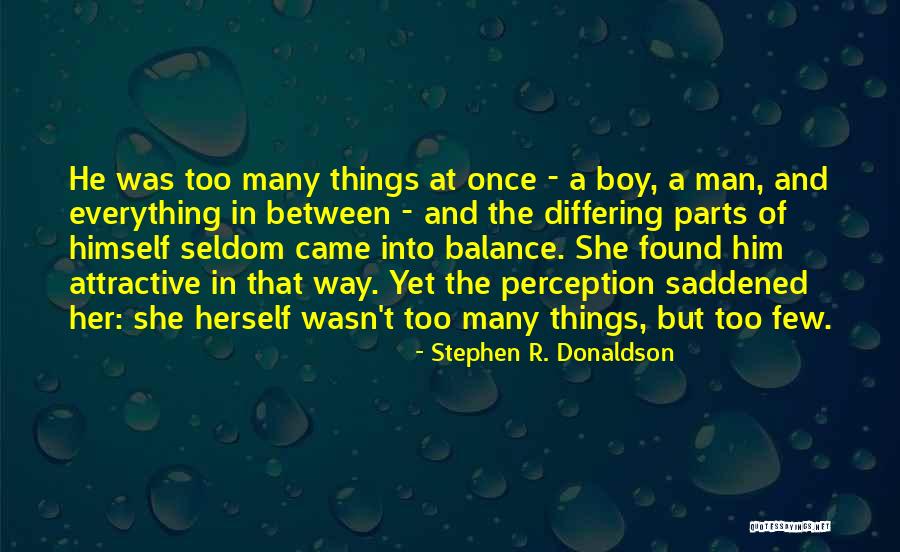 Description Quotes By Stephen R. Donaldson