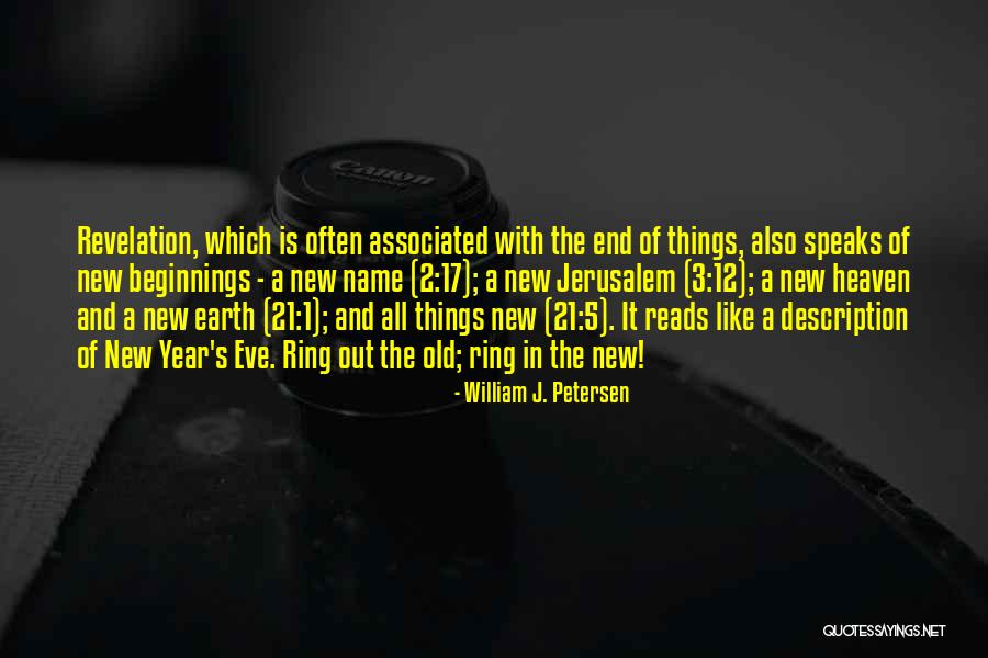 Description Quotes By William J. Petersen