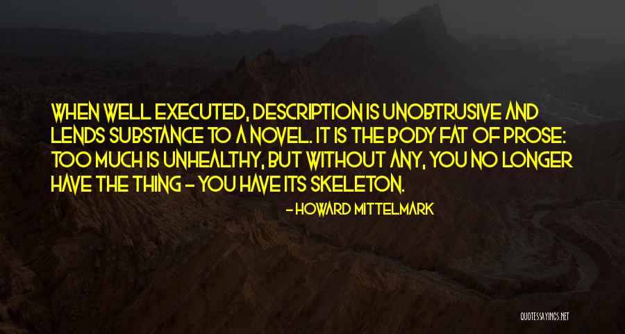 Description Yourself Quotes By Howard Mittelmark Description Yourself Quotes By Howard Mittelmark