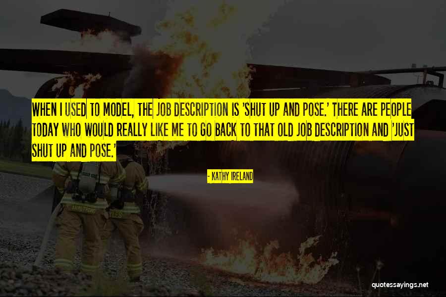Description Yourself Quotes By Kathy Ireland Description Yourself Quotes By Kathy Ireland