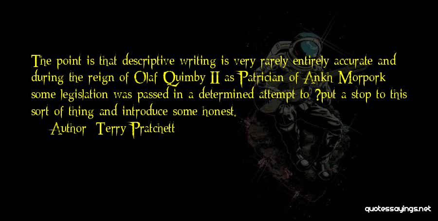 Descriptive Writing Quotes By Terry Pratchett