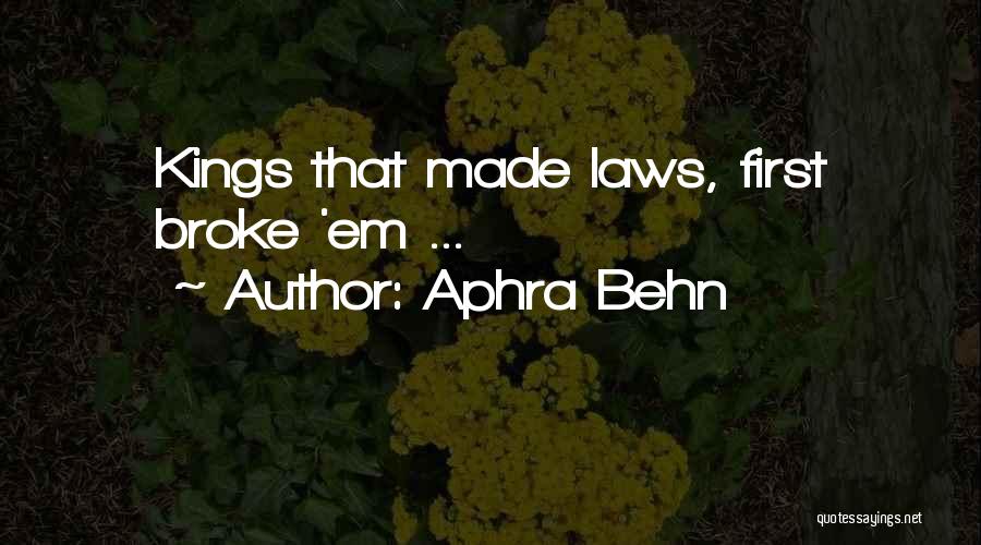 Descrptions Quotes By Aphra Behn