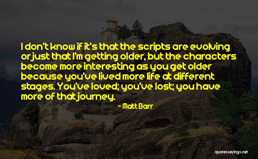 Descubre La Quotes By Matt Barr