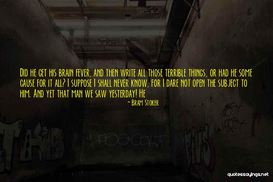 Descubrimientos Quotes By Bram Stoker Descubrimientos Quotes By Bram Stoker