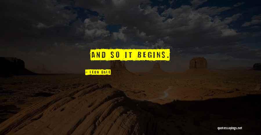 Deseabamos Quotes By Leon Dale Deseabamos Quotes By Leon Dale