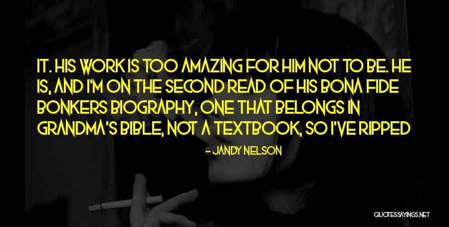 Desearas Online Quotes By Jandy Nelson Desearas Online Quotes By Jandy Nelson