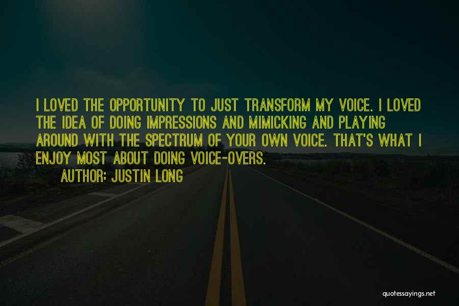 Desejo Quotes By Justin Long