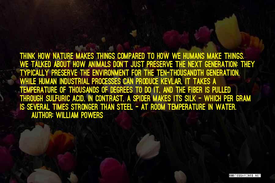 Desejo Quotes By William Powers