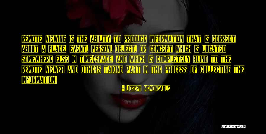 Desenna Quotes By Joseph McMoneagle Desenna Quotes By Joseph McMoneagle