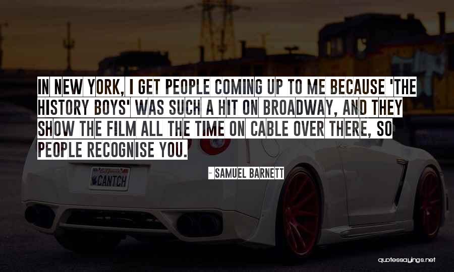 Desenvaino Quotes By Samuel Barnett Desenvaino Quotes By Samuel Barnett